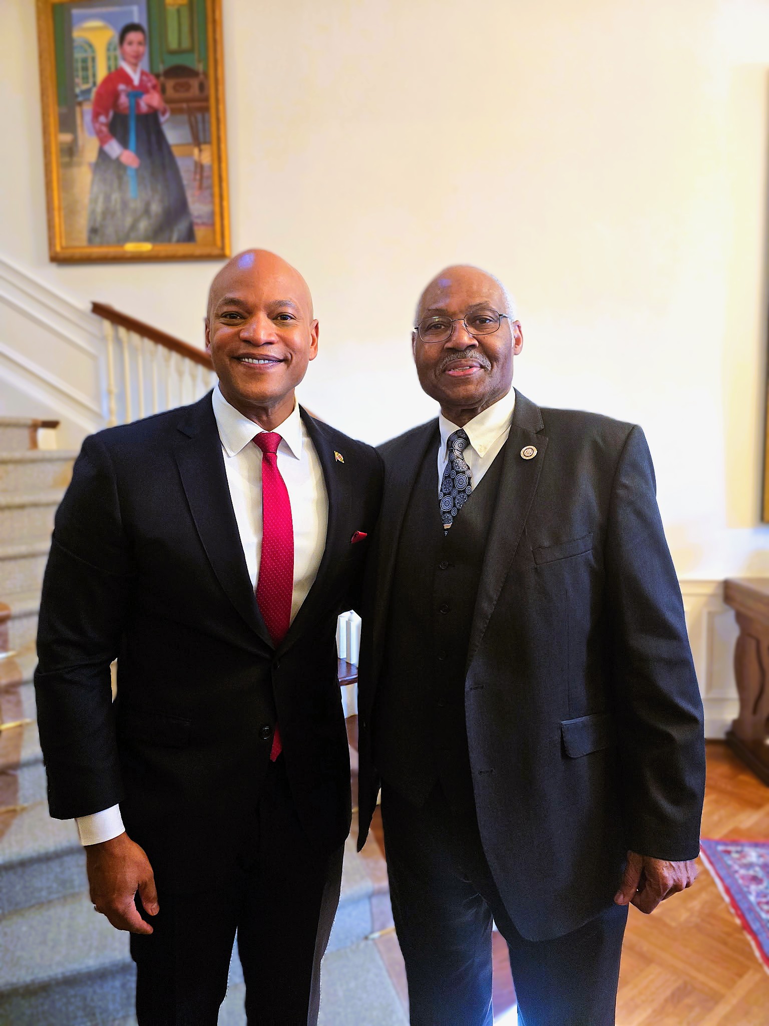 With Governor Wes Moore